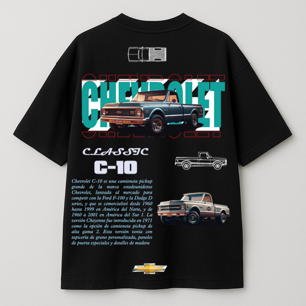 Built Different β Chevy C10 Oversize Tee