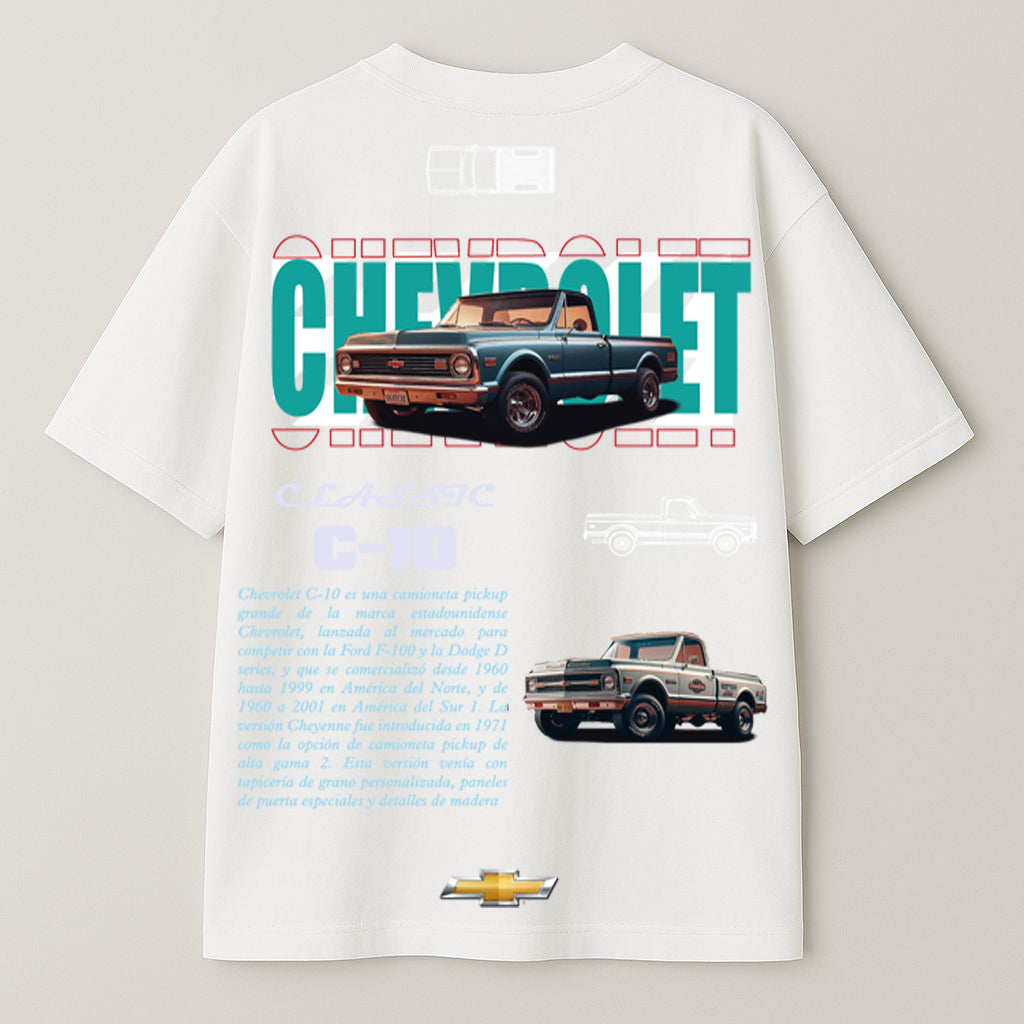 Built Different β Chevy C10 Oversize Tee
