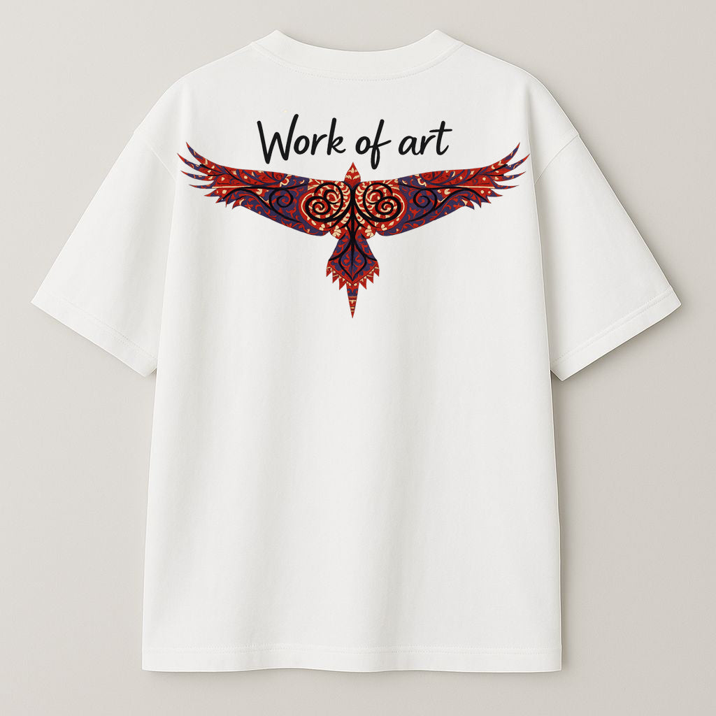 "Work of Art" Tribal Wings Graphic T-Shirt