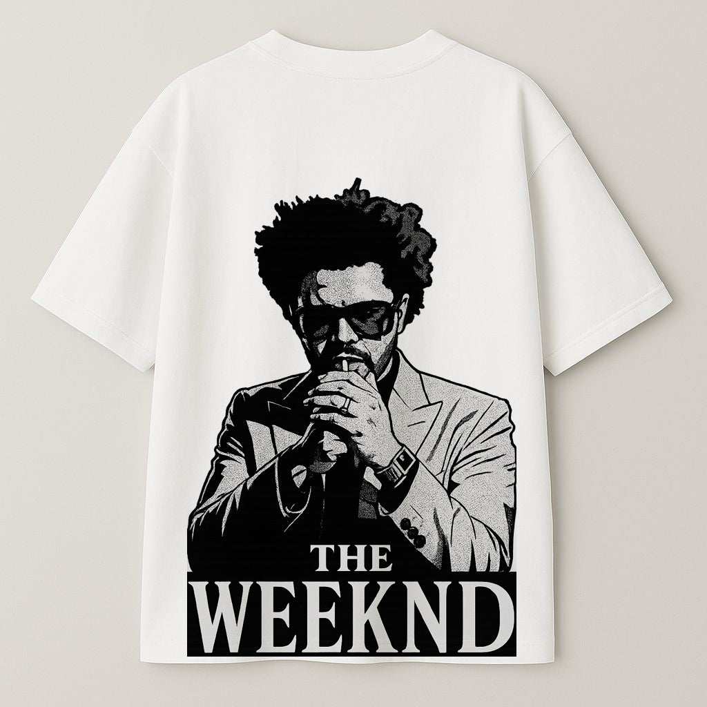 The Weeknd Graphic T-Shirt – Retro Concert Style Tee for Music Fans
