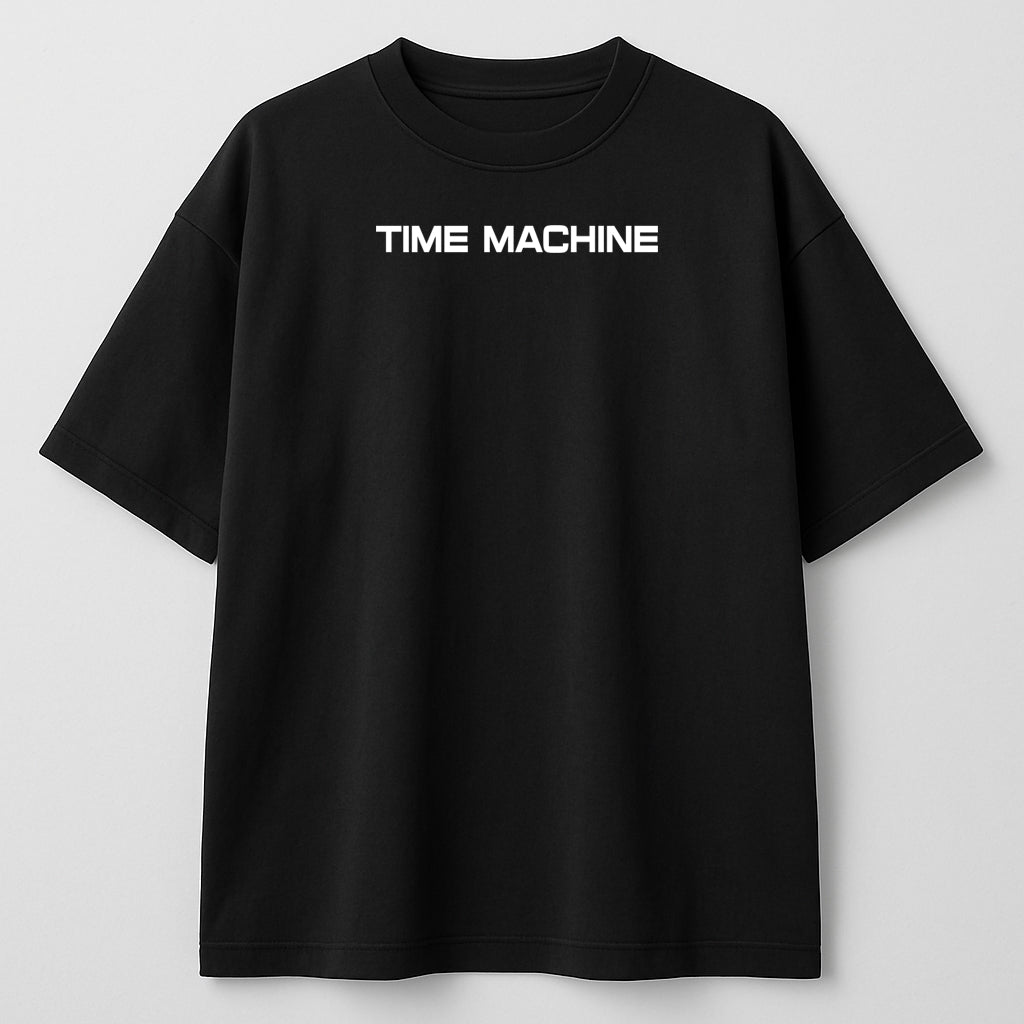 DeLorean Time Machine Blueprint Tee – Back to the Future Edition