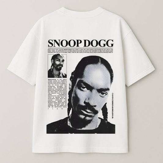 Snoop Dogg Vintage Rap Tee – Oversized Unisex T-Shirt