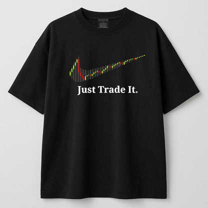 “Just Trade It” Swoosh Chart Tee