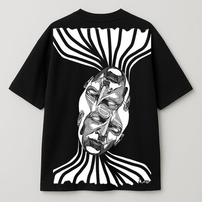 Techno OVERSIZE Tee – Turn It Up Shirt for Rave & EDM Fans