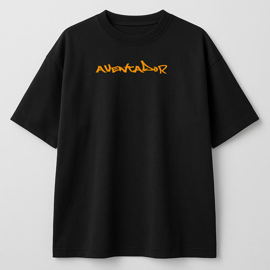 Lamborghini Aventador Graphic Oversized T-Shirt – "The King of Hell" Edition