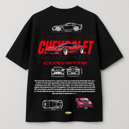 Chevrolet Corvette C6 OVERSIZE T-Shirt – Performance Meets Style
